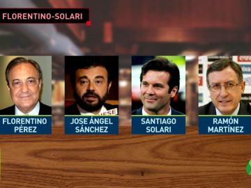 Solari a Florentino: "Voy a morir con mis ideas" Solari a Florentino: "Voy a morir con mis ideas"