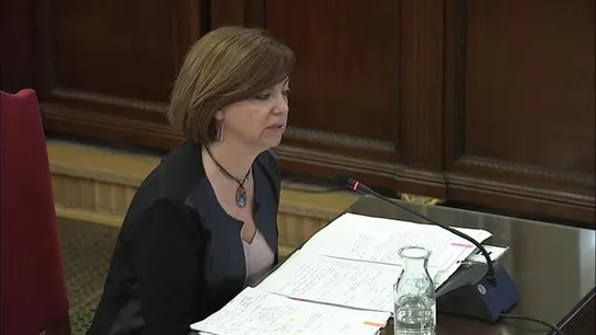 La exconsejera de Gobernación Meritxell Borràs La exconsejera de Gobernación Meritxell Borràs