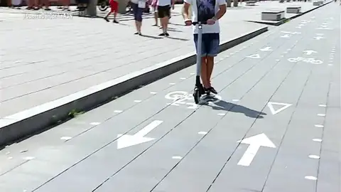 La invasión de patinetes compartidos pilla por sorpresa a las ciudades españolas La invasión de patinetes compartidos pilla por sorpresa a las ciudades españolas