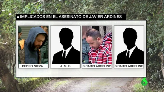 Los cuatro implicados en el asesinato de Javier Ardines Los cuatro implicados en el asesinato de Javier Ardines