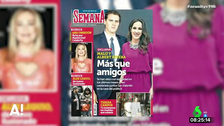 Albert Rivera y Malú