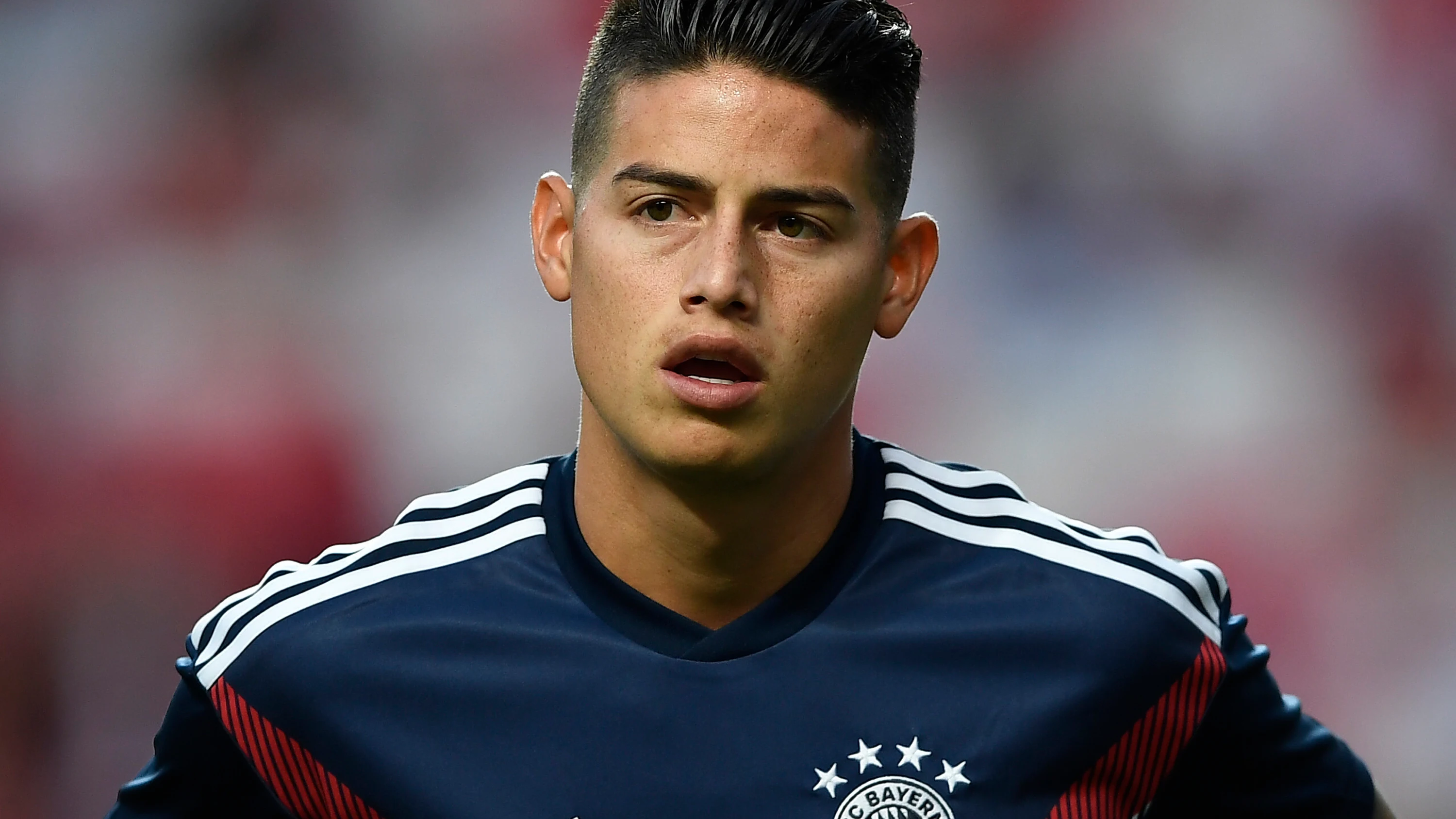 James Rodríguez, jugador del Bayern de Múnich