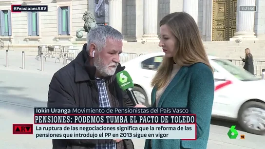 Iokin Uranga, del Movimiento de Pensionistas del País Vasco Iokin Uranga, del Movimiento de Pensionistas del País Vasco