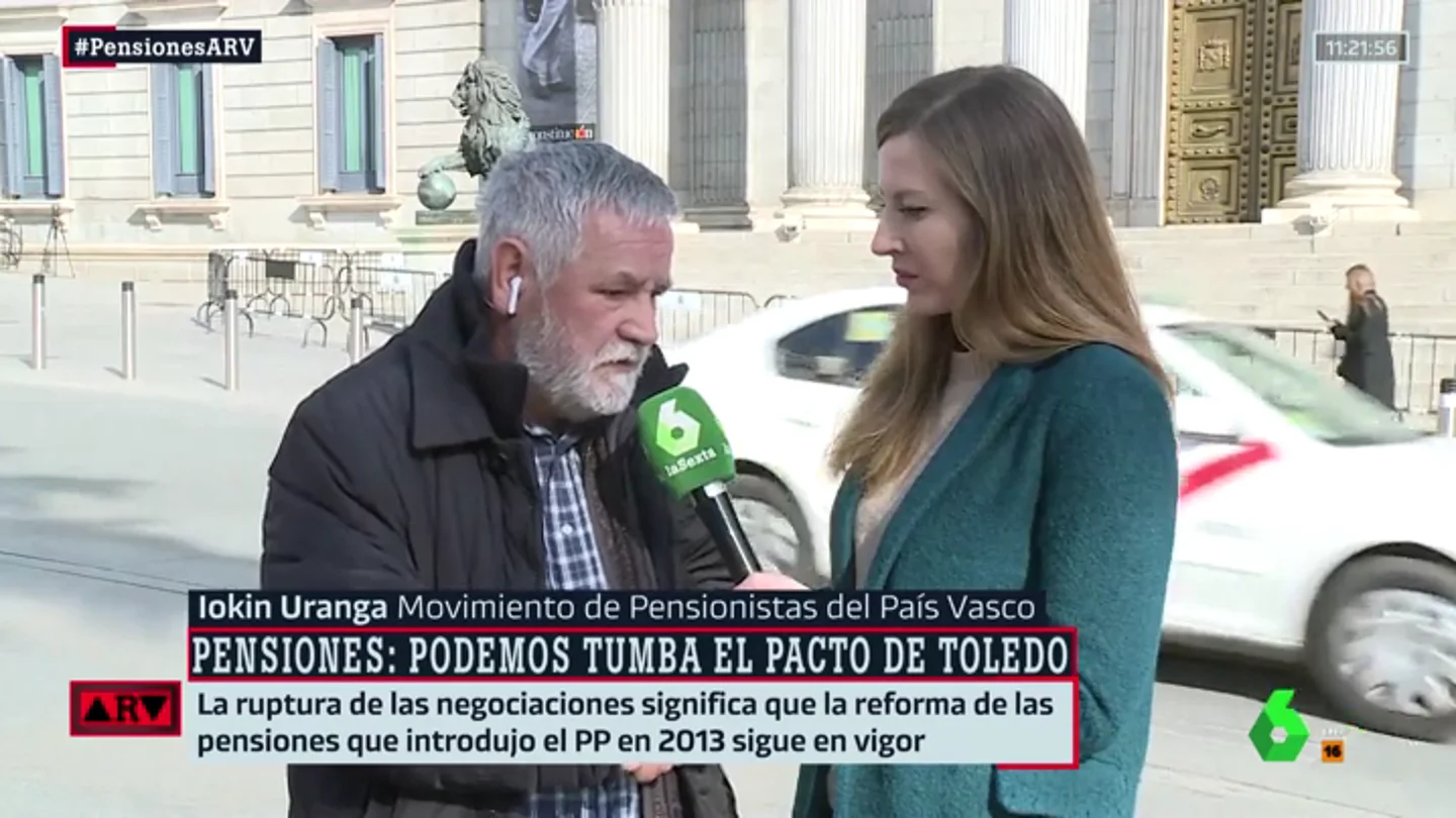 Iokin Uranga, del Movimiento de Pensionistas del País Vasco Iokin Uranga, del Movimiento de Pensionistas del País Vasco