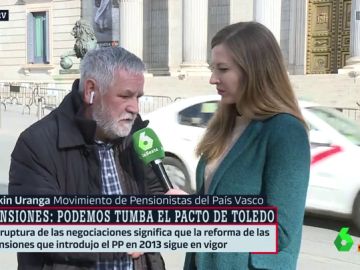 Iokin Uranga, del Movimiento de Pensionistas del País Vasco Iokin Uranga, del Movimiento de Pensionistas del País Vasco