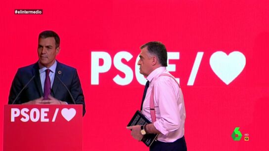 Wyoming abandona el plató de El Intermedio para intentar (hasta en tres ocasiones) que Pedro Sánchez le firme su libro