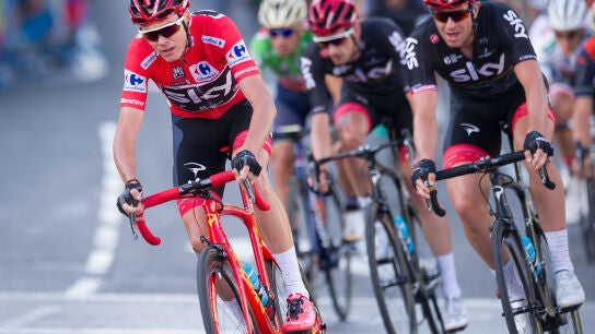 Froome en la Vuelta Ciclista Espa&ntilde;a