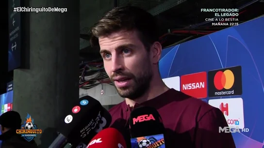 Piqué: "¿Las quejas arbitrales del Madrid? Pasa en el baloncesto, pasa en el fútbol...después van al Metropolitano, pasa lo que pasa y callan un rato" Piqué: "¿Las quejas arbitrales del Madrid? Pasa en el baloncesto, pasa en el fútbol...después van al Metropolitano, pasa lo que pasa y callan un rato"