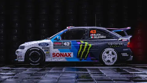 Ken Block estrena su nuevo Ford Escort RS Cosworth Ken Block estrena su nuevo Ford Escort RS Cosworth