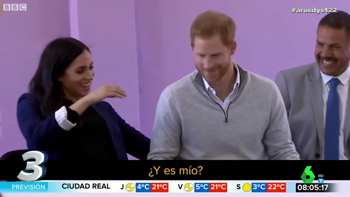 Meghan Markle y el príncipe Harry