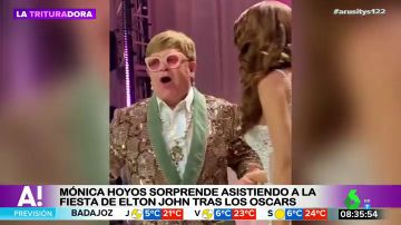 Mónica Hoyos sorprende asistiendo a la fiesta de Elthon John tras los Oscar