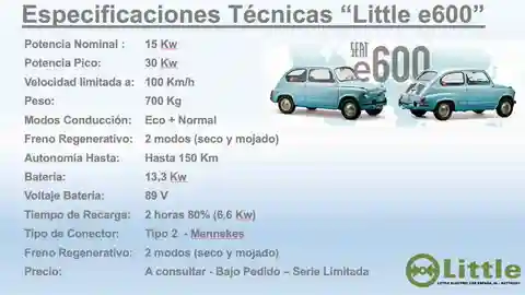 SEAT e600 eléctrico  SEAT e600 eléctrico