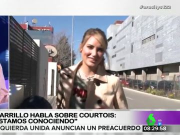 Alba Carrillo confiesa cómo es estar con Courtois: "Es un tío interesante, me encanta hablar con él" Alba Carrillo confiesa cómo es estar con Courtois: "Es un tío interesante, me encanta hablar con él"