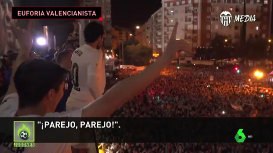 Locura en Valencia tras el pase a la final Locura en Valencia tras el pase a la final