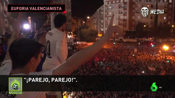 Locura en Valencia tras el pase a la final 