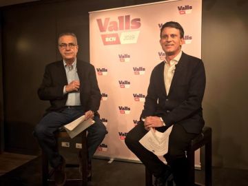 Celestino Corbacho con Manuel Valls Celestino Corbacho con Manuel Valls
