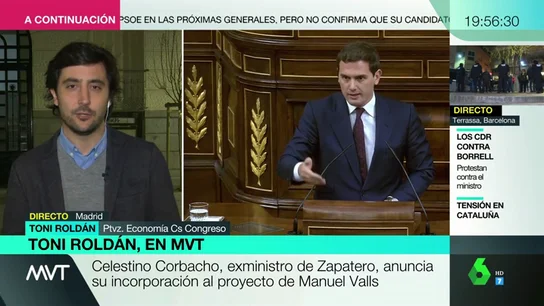 Toni Roldán en Más Vale Tarde Toni Roldán en Más Vale Tarde