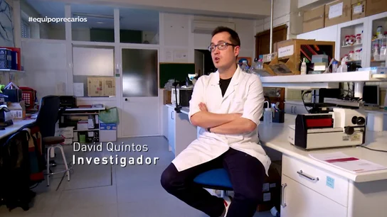 David Quintos, tiene 37 años y es científico autónomo David Quintos, tiene 37 años y es científico autónomo