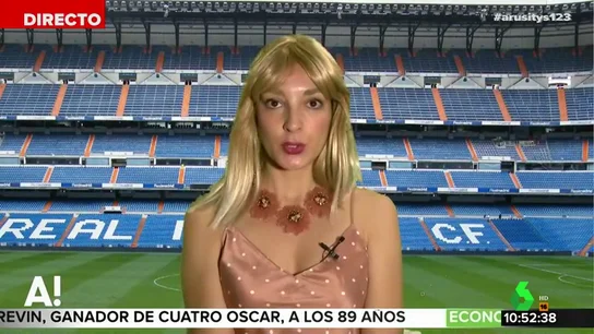 Leonor Lavado imita a Alba Carrillo para hablar de su relación con Courtois: "No estoy buscando pantalla" Leonor Lavado imita a Alba Carrillo para hablar de su relación con Courtois: "No estoy buscando pantalla"