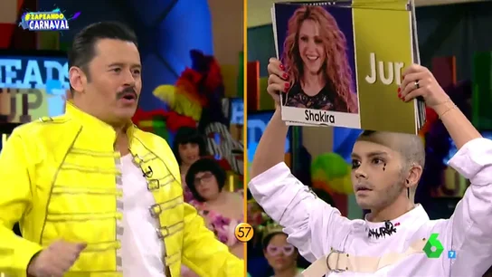 El Juego de la SemAnna pone de manifiesto lo malo que es Miki tarareando canciones: el equipo de las 'Anas' se lleva la victoria El Juego de la SemAnna pone de manifiesto lo malo que es Miki tarareando canciones: el equipo de las 'Anas' se lleva la victoria