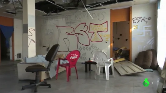 Vista del lugar donde la joven fue violada Se fuga uno de los miembros de 'la Manada de Sabadell', acusados de la violación múltiple a una joven