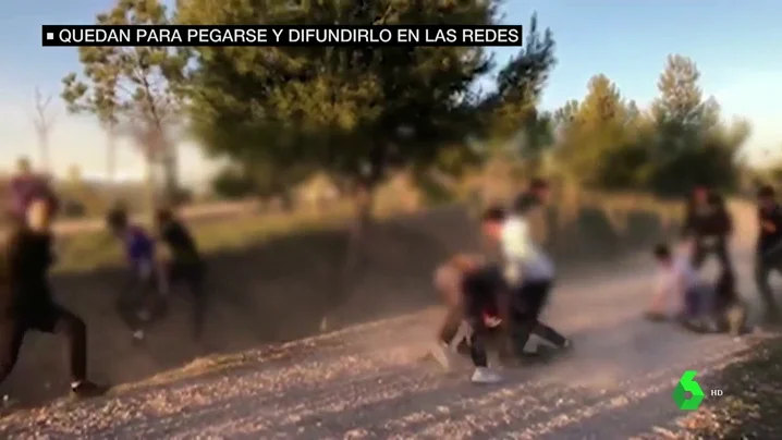 Agresión entre menores en Madrid