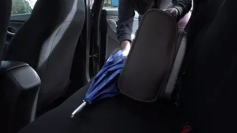 Objetos en el coche Objetos en el coche