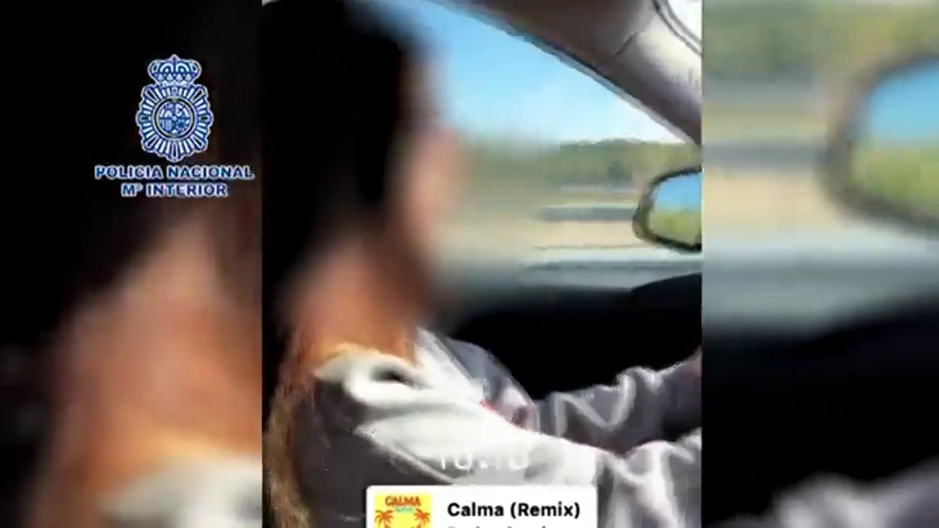 La Policía Nacional detiene a una menor tras subir un vídeo a Instagram conduciendo a 220 km/h