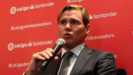 Fernando Carlos Redondo, embajador de la Liga. Fernando Carlos Redondo, embajador de la Liga.