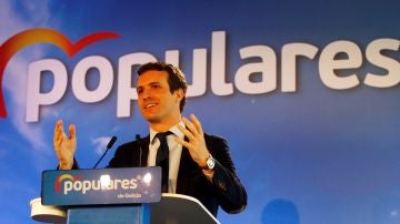 Pablo Casado, presidente del PP