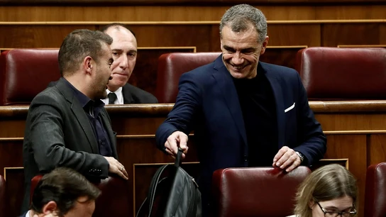 Toni Cantó en el pleno del Congreso Toni Cantó en el pleno del Congreso