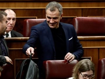 Toni Cantó en el pleno del Congreso Toni Cantó en el pleno del Congreso