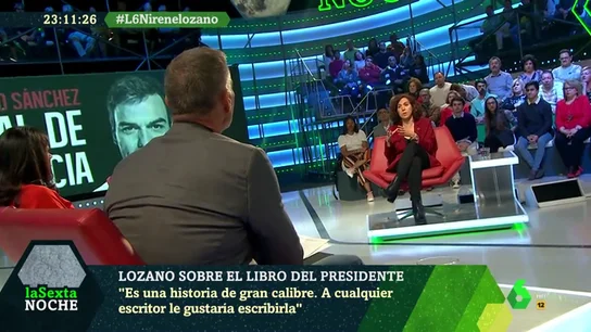 Irene Lozano, en laSexta Noche Irene Lozano, en laSexta Noche