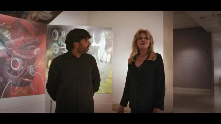 Tita Cervera confiesa a Jordi Évole que habla con sus cuadros: "Cada uno tiene su humor, tiene alma"