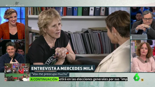 Merdecer Milá: "Santiago Abascal es un tipo estupendo, pero no puedo creer lo que va en el programa de Vox" Merdecer Milá: "Santiago Abascal es un tipo estupendo, pero no puedo creer lo que va en el programa de Vox"