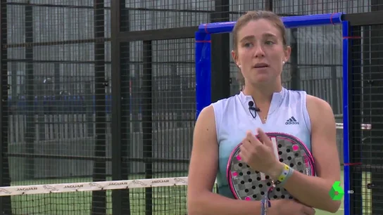 Marta Ortega, jugadora de pádel profesional  Marta Ortega, jugadora de pádel profesional
