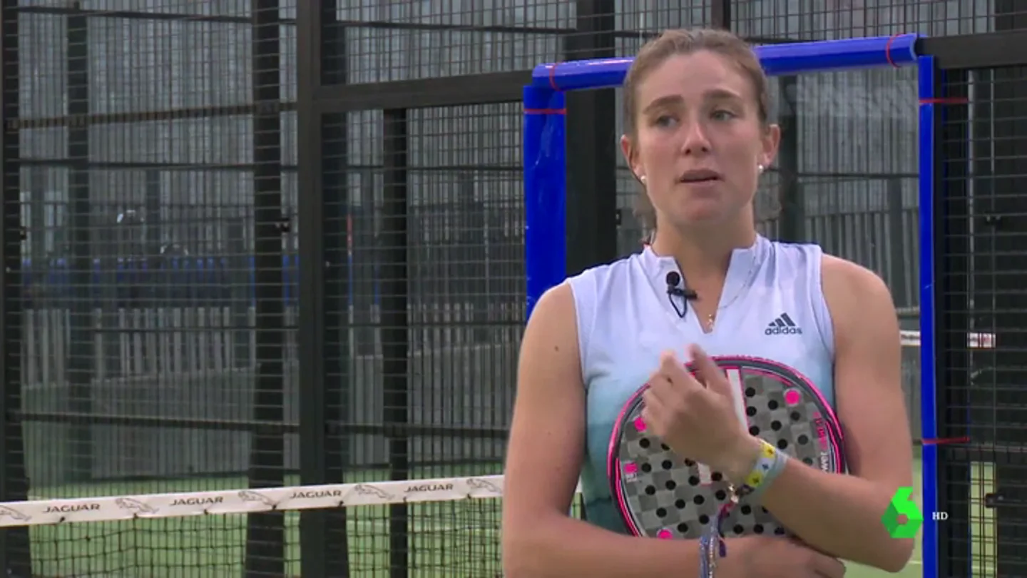 Marta Ortega, jugadora de pádel profesional Marta Ortega, jugadora de pádel profesional