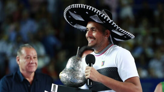 Nick Kyrgios, campe&oacute;n en Acapulco