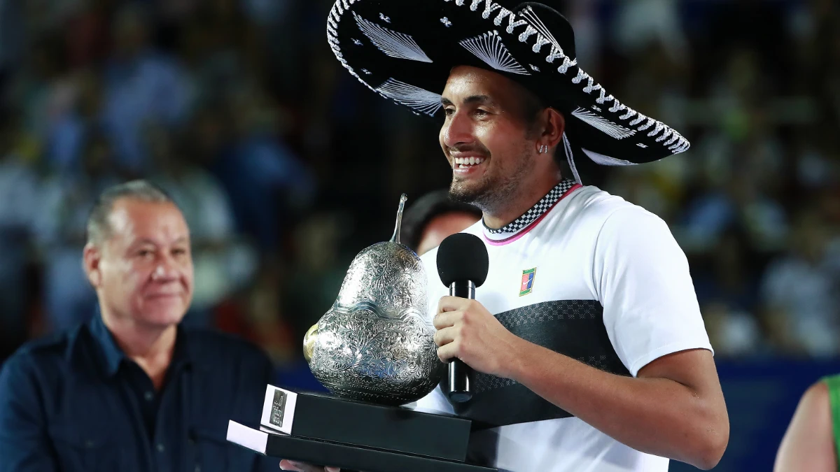 Nick Kyrgios, campeón en Acapulco
