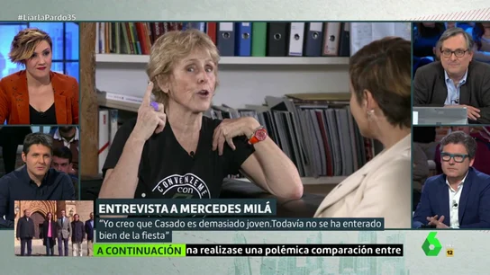 Entrevista a Mercedes Milá en Liarla Pardo Entrevista a Mercedes Milá en Liarla Pardo