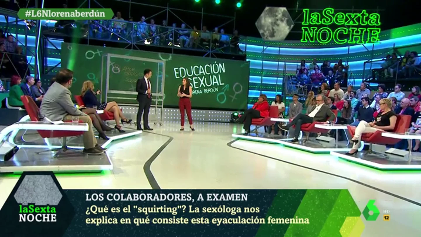 Lorena Berdún, en laSexta Noche Lorena Berdún, en laSexta Noche