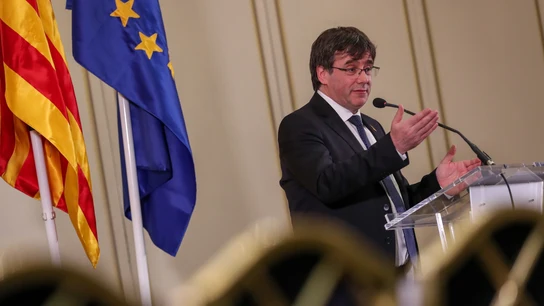 El presidente catalán, Carles Puigdemont. El presidente catalán, Carles Puigdemont.