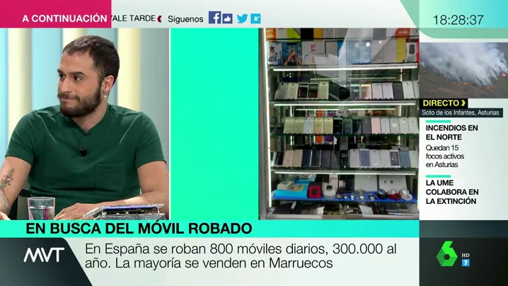 Le roban el móvil y viaja hasta Marruecos para recuperarlo (sin éxito): ahora aconseja cómo evitar que te lo roben