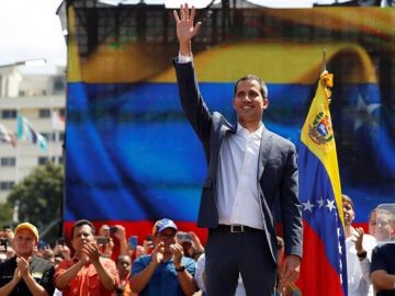 El presidente de la Asamblea Nacional de Venezuela, Juan Guaidó El presidente de la Asamblea Nacional de Venezuela, Juan Guaidó