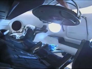 Aterriza en la Estación Espacial Internacional la primera cápsula de Elonk Musk que llevará turistas al espacio Aterriza en la Estación Espacial Internacional la primera cápsula de Elonk Musk que llevará turistas al espacio