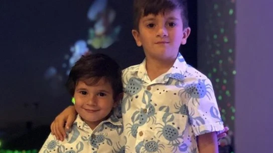 Mateo y Thiago Messi enamoran a los internautas con su disfraz de Harry Potter Mateo y Thiago Messi enamoran a los internautas con su disfraz de Harry Potter
