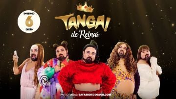 Imagen promocional de la fiesta Tanga