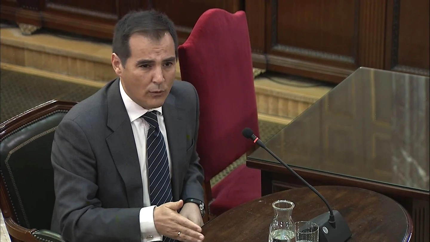 José Antonio Nieto, en el juicio del 'procés' José Antonio Nieto, en el juicio del 'procés'