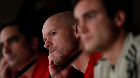 Ten Hag, entrenador del Ajax