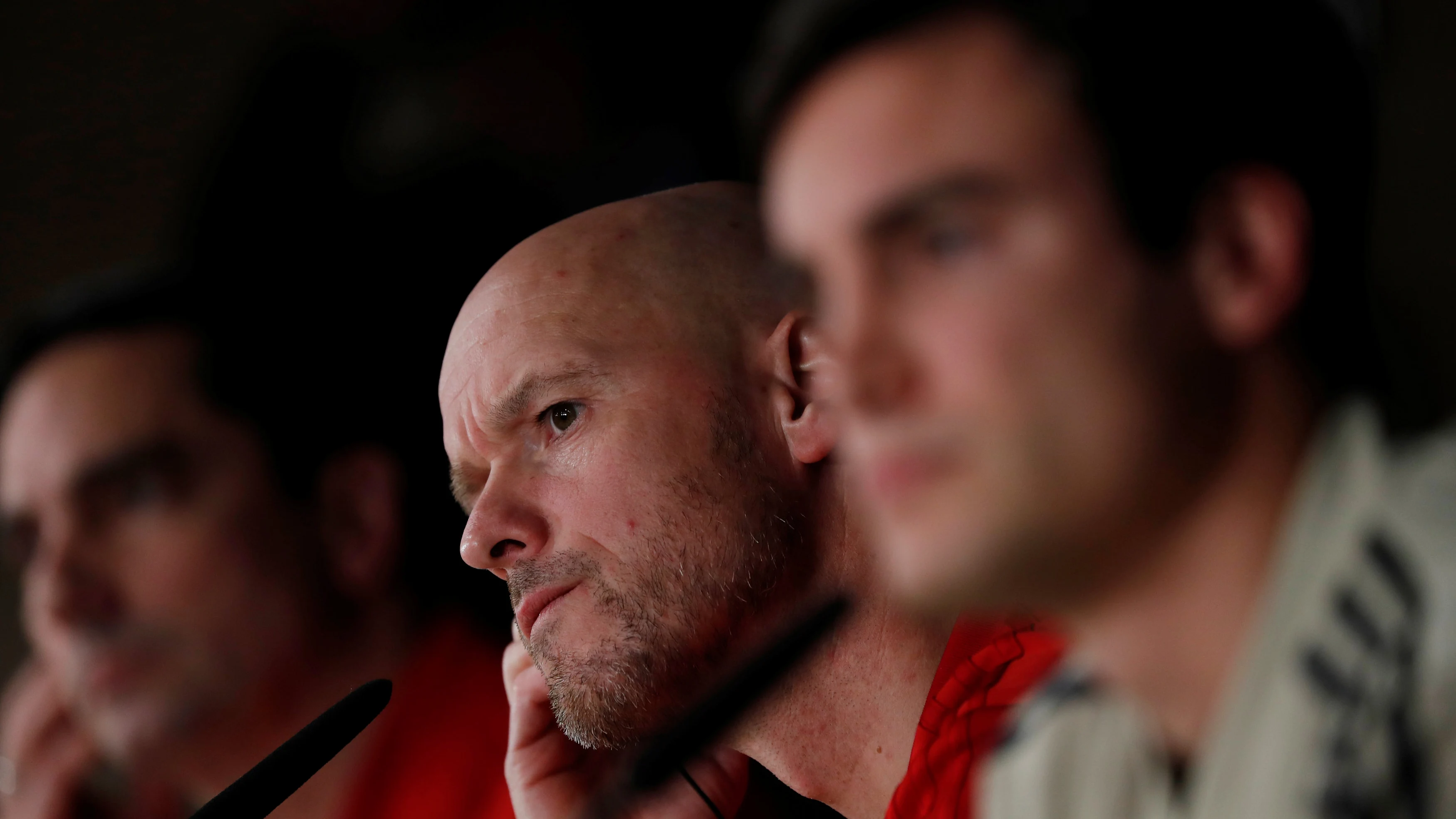 Ten Hag, entrenador del Ajax Ten Hag, entrenador del Ajax